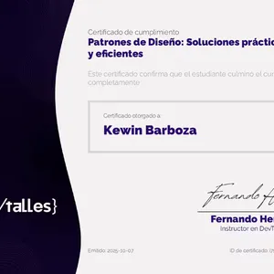 Patrones de Diseño: Soluciones prácticas y eficientes