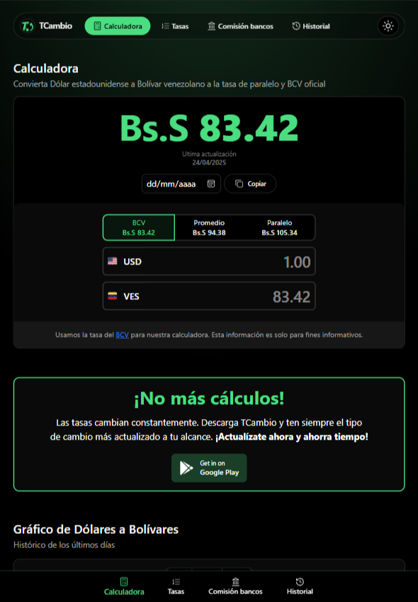 TCambio